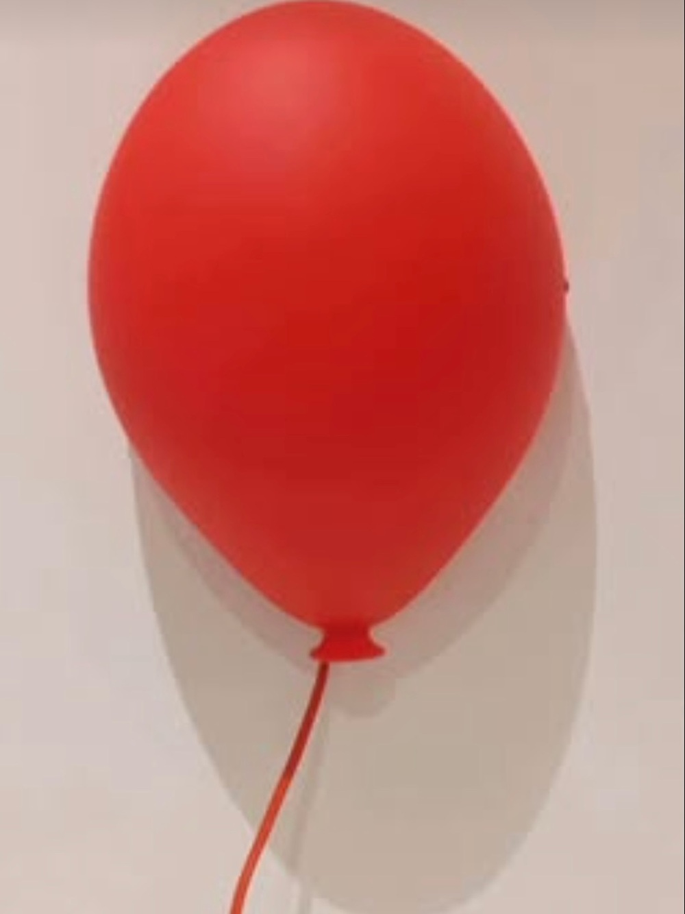 📌 IKEA Drömminge design balloon lamp in red from the 90s